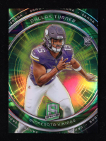 Dallas Turner 2024 Panini Spectra Gamma Neon Marble #22 #4/4 RC at PristineAuction.com