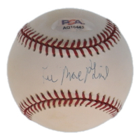 Lee MacPhail Signed OAL Baseball (PSA) at PristineAuction.com