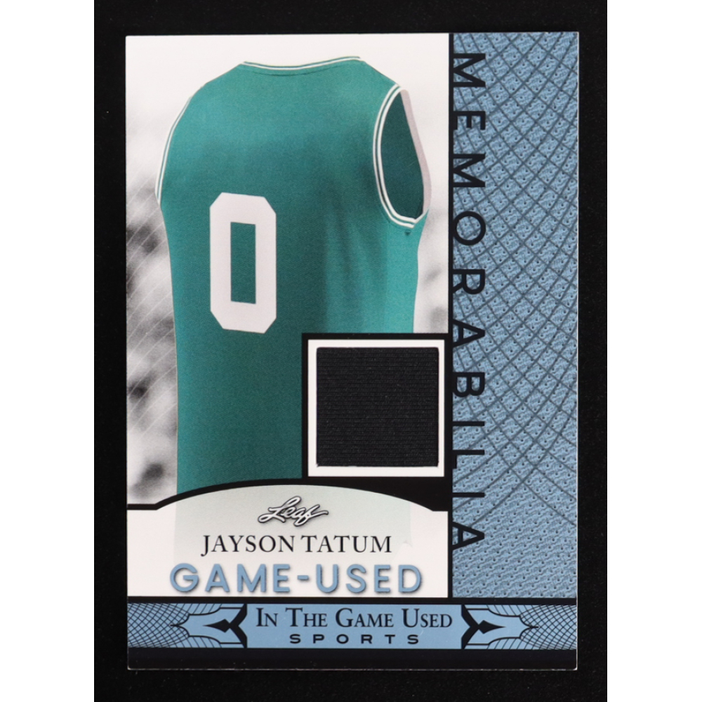 Jayson Tatum 2024 Leaf ITG Game-Used Sports JSY #GUM59 at PristineAuction.com