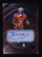 Bucky Irving 2025 Panini Black Autographs Sapphire #97 #06/50 at PristineAuction.com