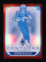 Tetairoa McMillan 2025 Panini Phoenix Contours Red #5 #117/249 RC at PristineAuction.com
