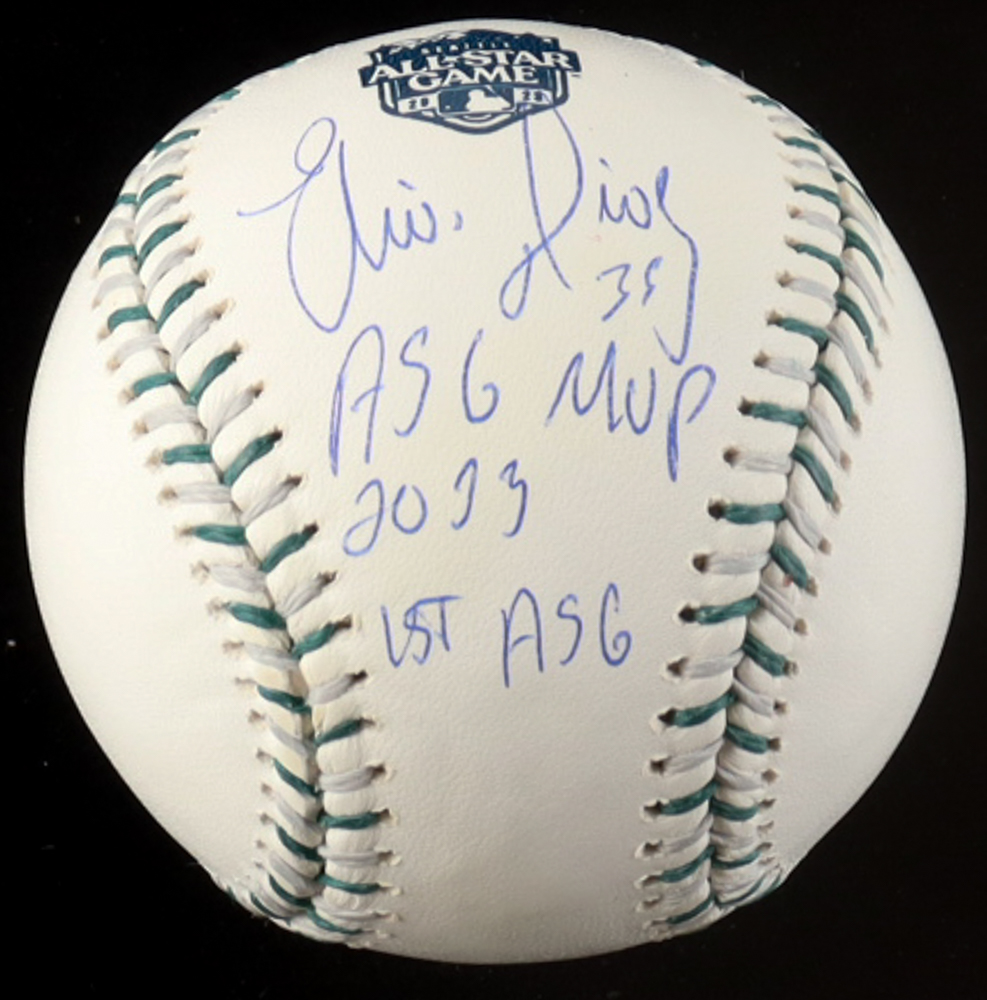 Elías Díaz Signed Official 2023 All-Star Game Baseball Inscribed "ASG MVP 2023" & "1st ASG" (Beckett & USA SM) at PristineAuction.com Elías Díaz Signed Official 2023 All-Star Game Baseball Inscribed "ASG MVP 2023" & "1st ASG" (Beckett & USA SM) at PristineAuction.com