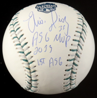 El&iacute;as D&iacute;az Signed Official 2023 All-Star Game Baseball Inscribed "ASG MVP 2023" & "1st ASG" (Beckett & USA SM) at PristineAuction.com