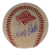 Johnny Bench Signed 1996 World Series Baseball (Fanatics) at PristineAuction.com