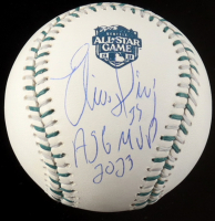 El&iacute;as D&iacute;az Signed Official 2023 All-Star Game Baseball Inscribed "ASG MVP 2023" (Beckett & USA SM) at PristineAuction.com