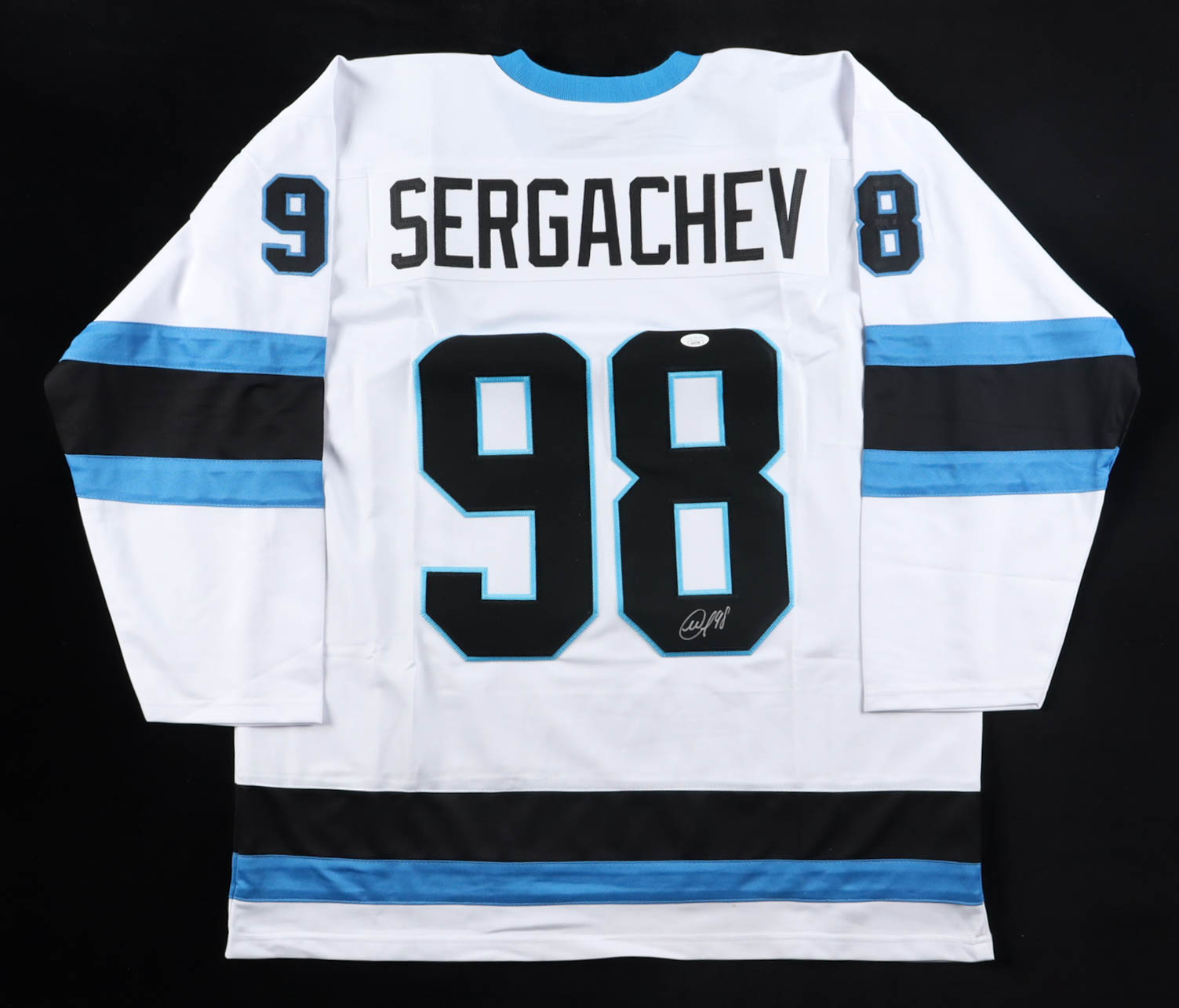 Mikhail Sergachev Signed Jersey (JSA) at PristineAuction.com Mikhail Sergachev Signed Jersey (JSA) at PristineAuction.com