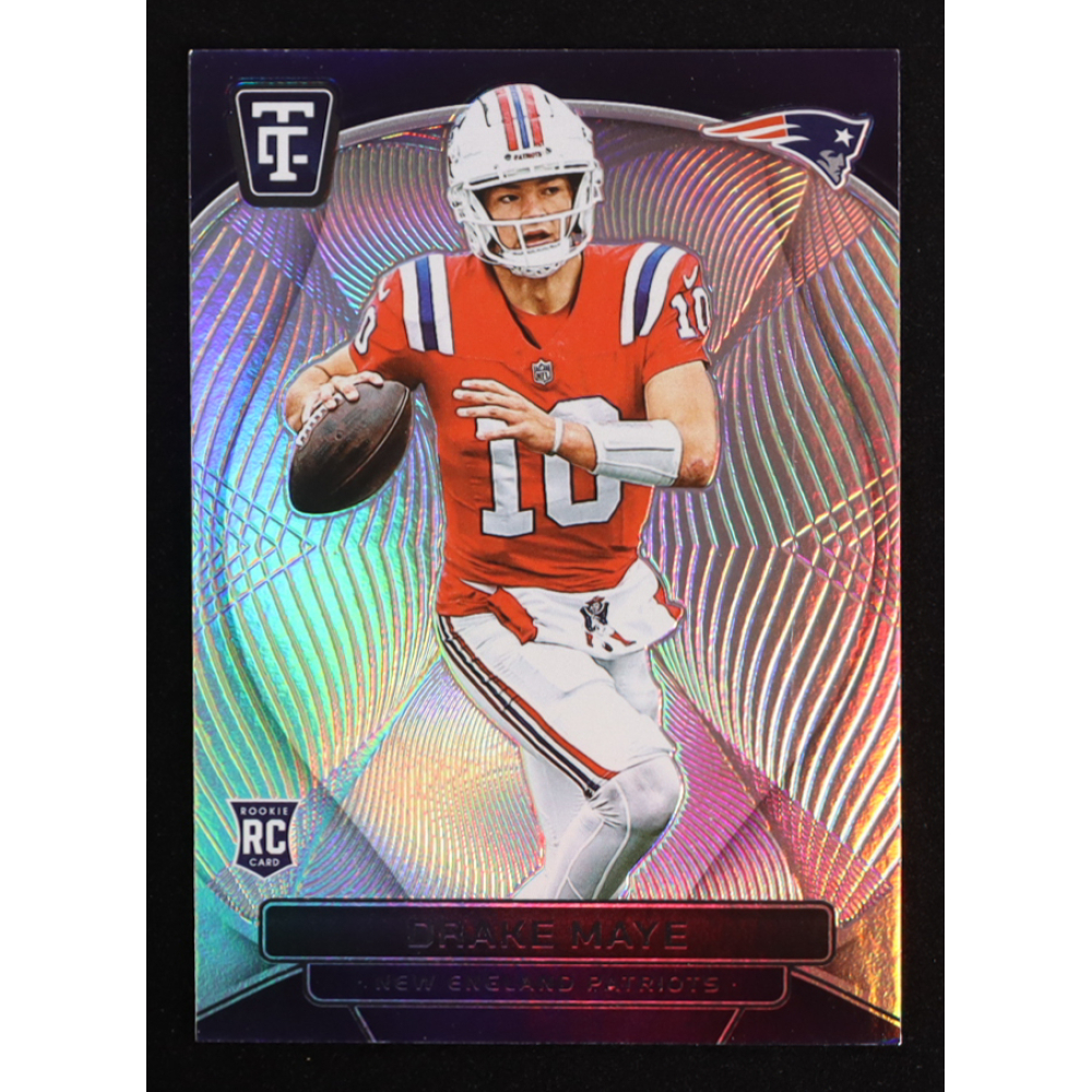 Drake Maye 2024 Totally Certified Mirror #121 RC at PristineAuction.com