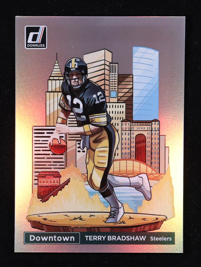 Terry Bradshaw 2024 Donruss Downtown #10 at PristineAuction.com Terry Bradshaw 2024 Donruss Downtown #10 at PristineAuction.com