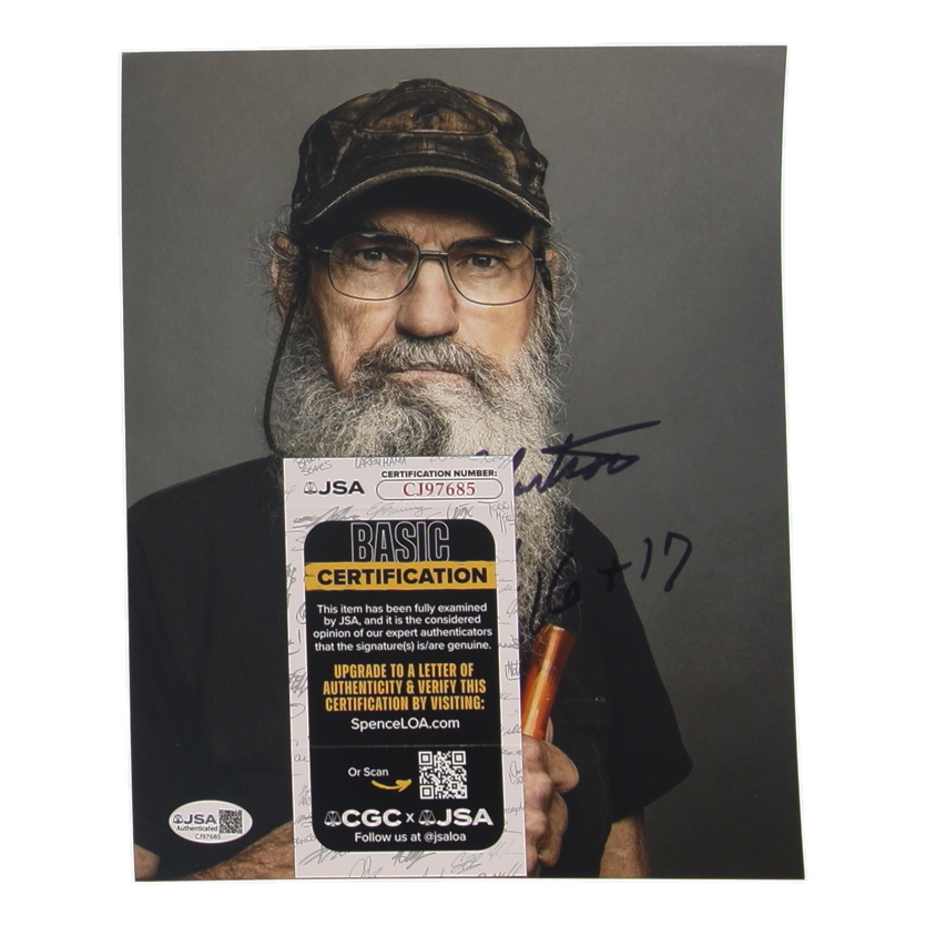 Si Robertson Signed "Duck Dynasty" 8x10 Photo (JSA) at PristineAuction.com Si Robertson Signed "Duck Dynasty" 8x10 Photo (JSA) at PristineAuction.com
