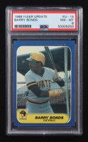 Barry Bonds 1986 Fleer Update #U14 RC (PSA 8) at PristineAuction.com