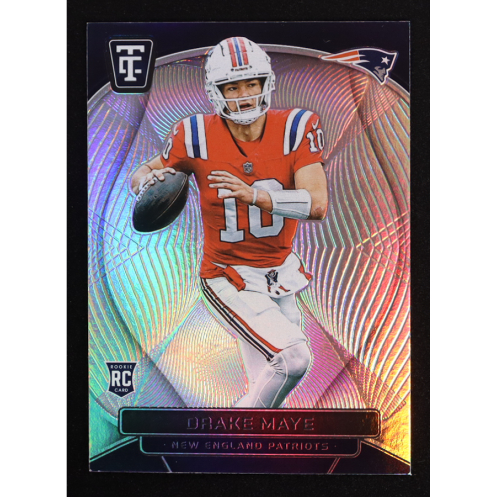 Drake Maye 2024 Totally Certified Mirror #121 RC at PristineAuction.com