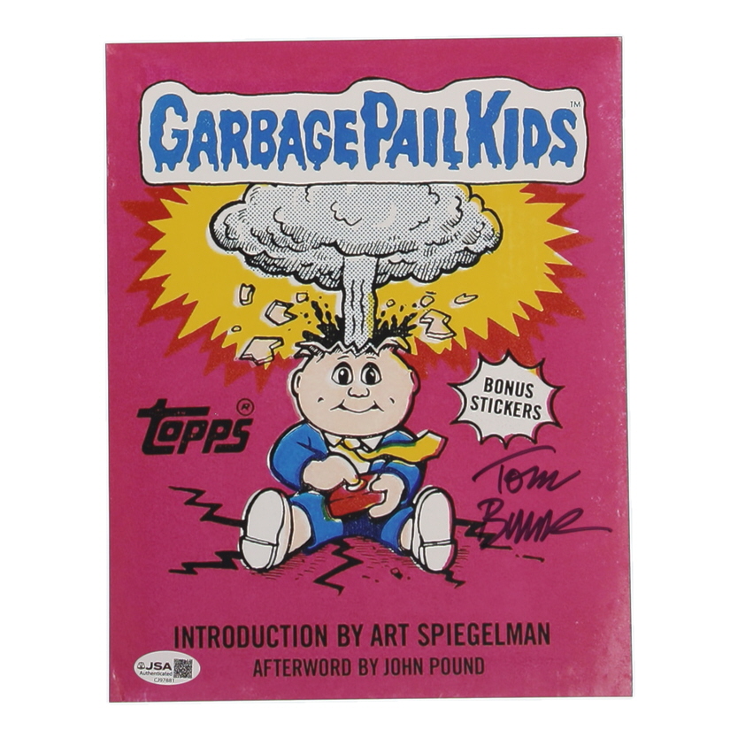 Tom Bunk Signed "Garbage Pail Kids" 8x10 Poster (JSA) at PristineAuction.com Tom Bunk Signed "Garbage Pail Kids" 8x10 Poster (JSA) at PristineAuction.com