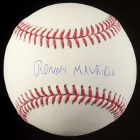 Ronny Mauricio Signed OML Baseball (USA SM & JSA) at PristineAuction.com