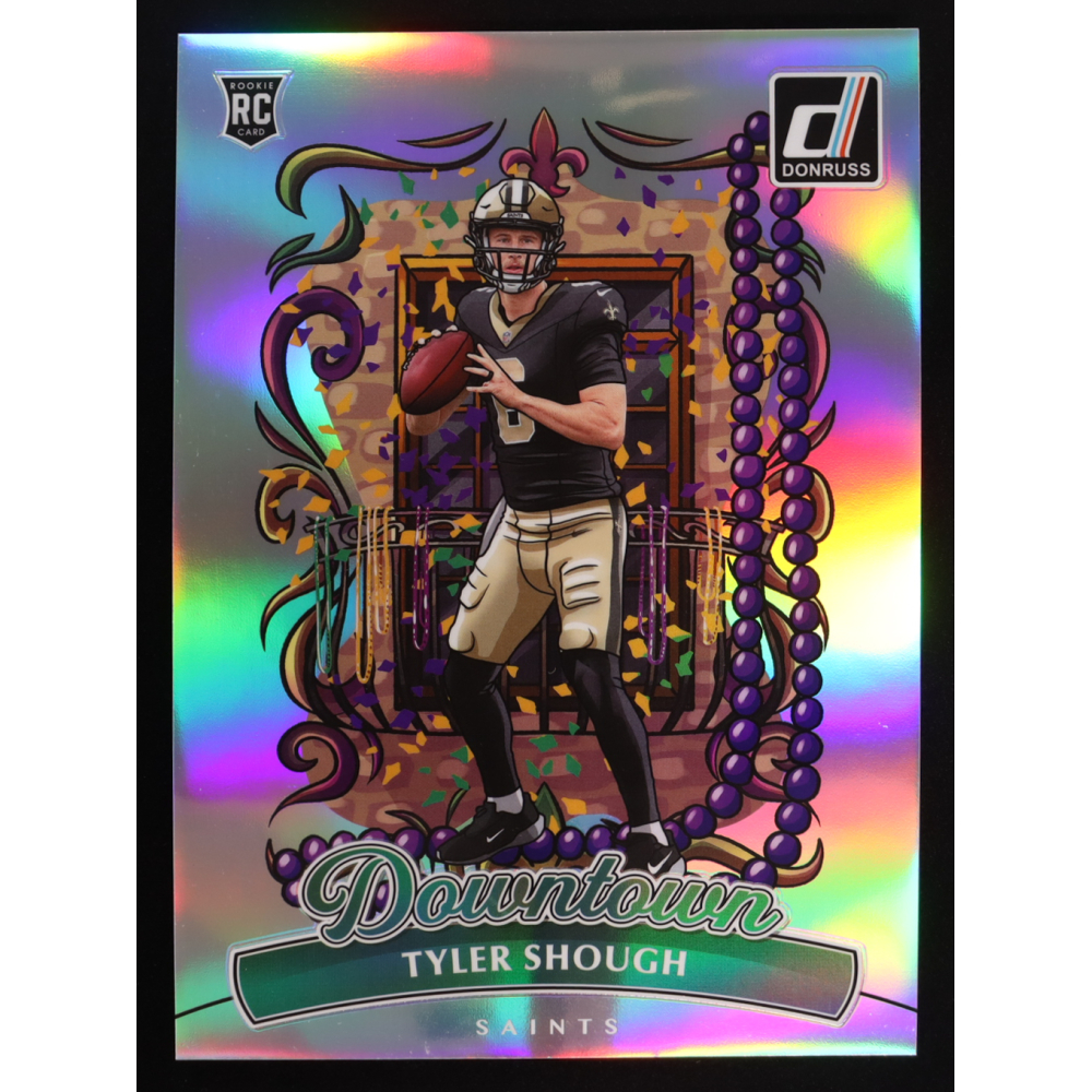 Tyler Shough 2025 Donruss Downtown! Oversize #19 RC at PristineAuction.com