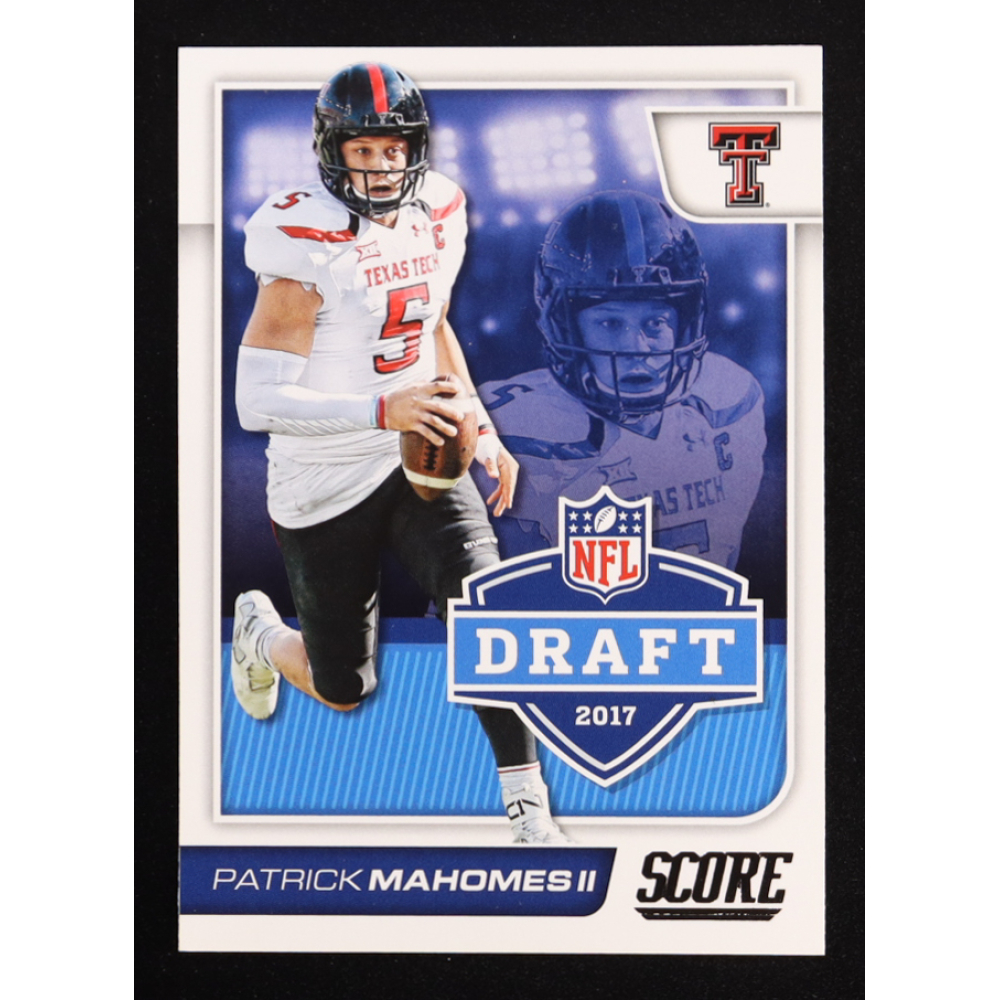 Patrick Mahomes II 2017 Score NFL Draft #2 RC at PristineAuction.com
