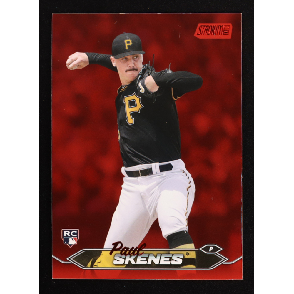 Paul Skenes 2024 Stadium Club Red Foil #237 RC at PristineAuction.com
