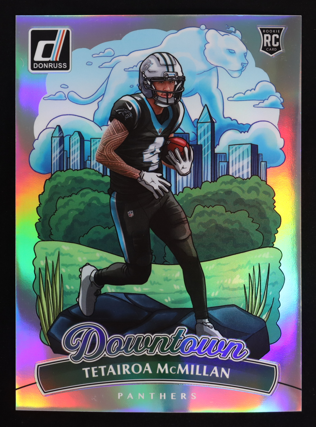 Tetairoa McMillan 2025 Donruss Downtown! Oversize #15 RC at PristineAuction.com Tetairoa McMillan 2025 Donruss Downtown! Oversize #15 RC at PristineAuction.com