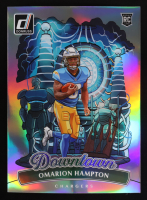 Omarion Hampton 2025 Donruss Downtown! Oversize #16 RC at PristineAuction.com