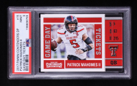 Patrick Mahomes II 2017 Panini Contenders Draft Picks Game Day Tickets #15 RC (PSA 9) at PristineAuction.com