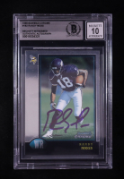 Randy Moss Signed 1998 Bowman Chrome #182 RC (BGS | Auto 10) at PristineAuction.com