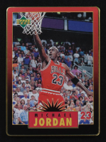 Michael Jordan 1996 Upper Deck Jordan Metal Red Black #2 at PristineAuction.com