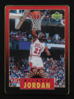 Michael Jordan 1996 Upper Deck Jordan Metal Red Black #3 at PristineAuction.com