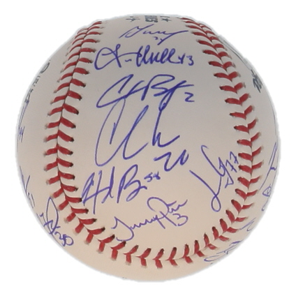 Astros Official 2022 World Series Logo Baseball Team-Signed by (22) with Yordan Alvarez, Kyle Tucker, Martin Maldonado, Framber Valdez (Beckett) at PristineAuction.com Astros Official 2022 World Series Logo Baseball Team-Signed by (22) with Yordan Alvarez, Kyle Tucker, Martin Maldonado, Framber Valdez (Beckett) at PristineAuction.com