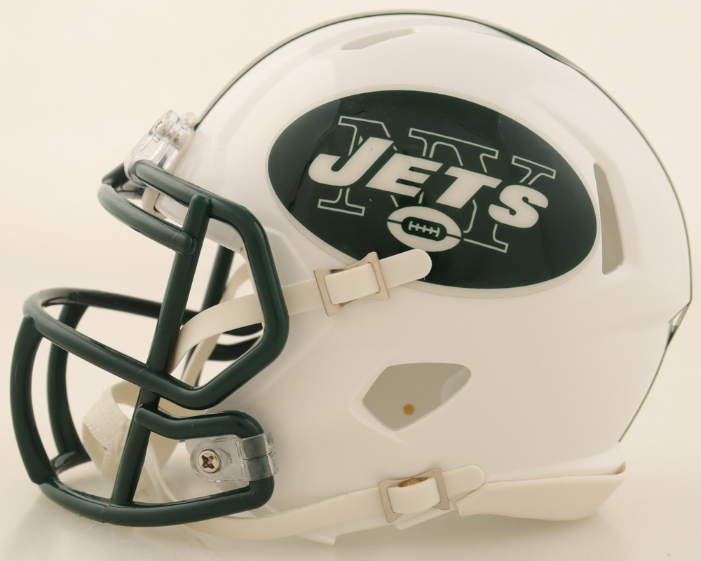 Vinny Testaverde Signed Jets Speed Mini Helmet (JSA) at PristineAuction.com Vinny Testaverde Signed Jets Speed Mini Helmet (JSA) at PristineAuction.com