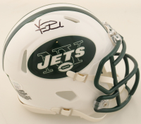 Vinny Testaverde Signed Jets Speed Mini Helmet (JSA) at PristineAuction.com