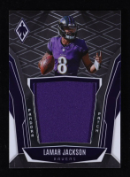 Lamar Jackson 2025 Panini Phoenix Pandora Patches #1 #148/299 at PristineAuction.com