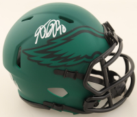 DeSean Jackson Signed Eagles Rave Alternate Speed Mini Helmet (Beckett) at PristineAuction.com