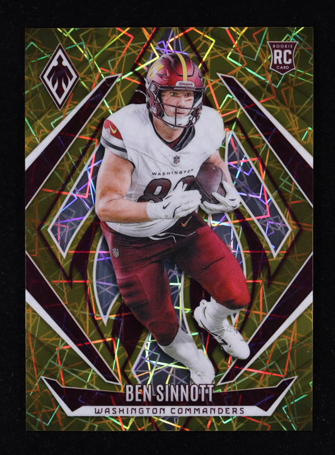 Ben Sinnott 2024 Panini Phoenix Gold Lazer #157 #03/10 RC at PristineAuction.com Ben Sinnott 2024 Panini Phoenix Gold Lazer #157 #03/10 RC at PristineAuction.com