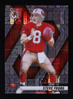Steve Young 2025 Panini Mosaic Silver Knight #10 #128/149 at PristineAuction.com