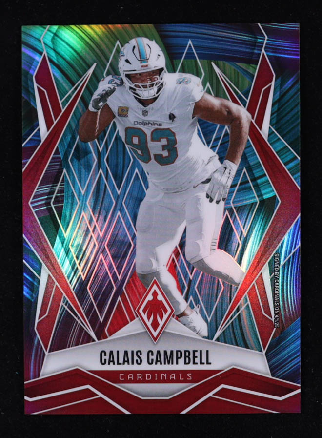 Calais Campbell 2025 Panini Phoenix Dreamweaver #94 #3/4 at PristineAuction.com Calais Campbell 2025 Panini Phoenix Dreamweaver #94 #3/4 at PristineAuction.com