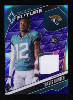 Travis Hunter 2025 Panini Phoenix Franchise Future Material Blue #14 #155/199 RC at PristineAuction.com