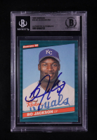 Bo Jackson Signed 1986 Donruss #38 XRC (BGS) at PristineAuction.com