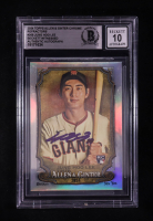 Jung Hoo Lee Signed 2024 Topps Allen & Ginter Chrome Refractors #269 RC (BGS | Auto 10) at PristineAuction.com