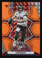 Tom Brady 2022 Panini Mosaic Mosaic Reactive Orange #182 at PristineAuction.com