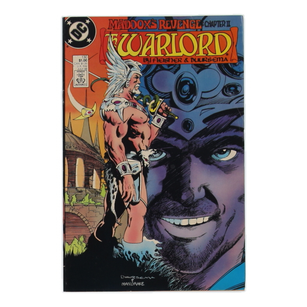 1988 "Warlord" Issue #130 DC Comic Book at PristineAuction.com