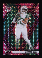 Breece Hall 2025 Panini Mosaic Mosaic Pink Spectris FOTL #236 #11/13 at PristineAuction.com