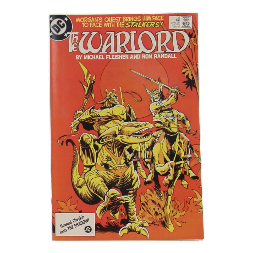 1986 "Warlord" Issue #105 DC Comic Book at PristineAuction.com