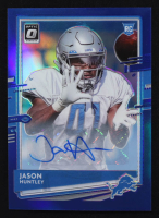 Jason Huntley 2020 Donruss Optic Rookies Autographs Blue #104 #43/60 RC at PristineAuction.com