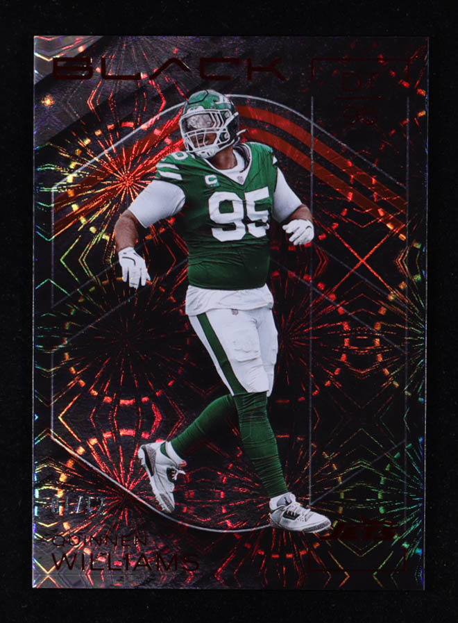Quinnen Williams 2025 Panini Black Ruby #63 #01/12 at PristineAuction.com Quinnen Williams 2025 Panini Black Ruby #63 #01/12 at PristineAuction.com