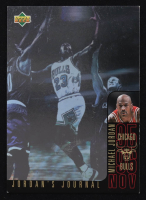 Michael Jordan 1996-97 Collector's Choice International English Jordan's Journal #J1 at PristineAuction.com