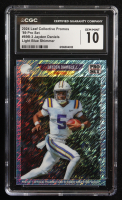 Jayden Daniels 2024 Leaf Collective Promo '89 Pro Set Shimmer Light Blue #89B3 (CGC 10) at PristineAuction.com