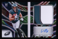 Will Shipley 2024 Panini Spectra Rookie Genesis Jersey Autographs Booklet Meta #27 #04/15 RC at PristineAuction.com