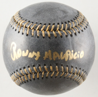 Ronny Mauricio Signed OML Black Leather Baseball (JSA & USA SM) at PristineAuction.com