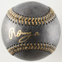 Ronny Mauricio Signed OML Black Leather Baseball (JSA & USA SM) at PristineAuction.com