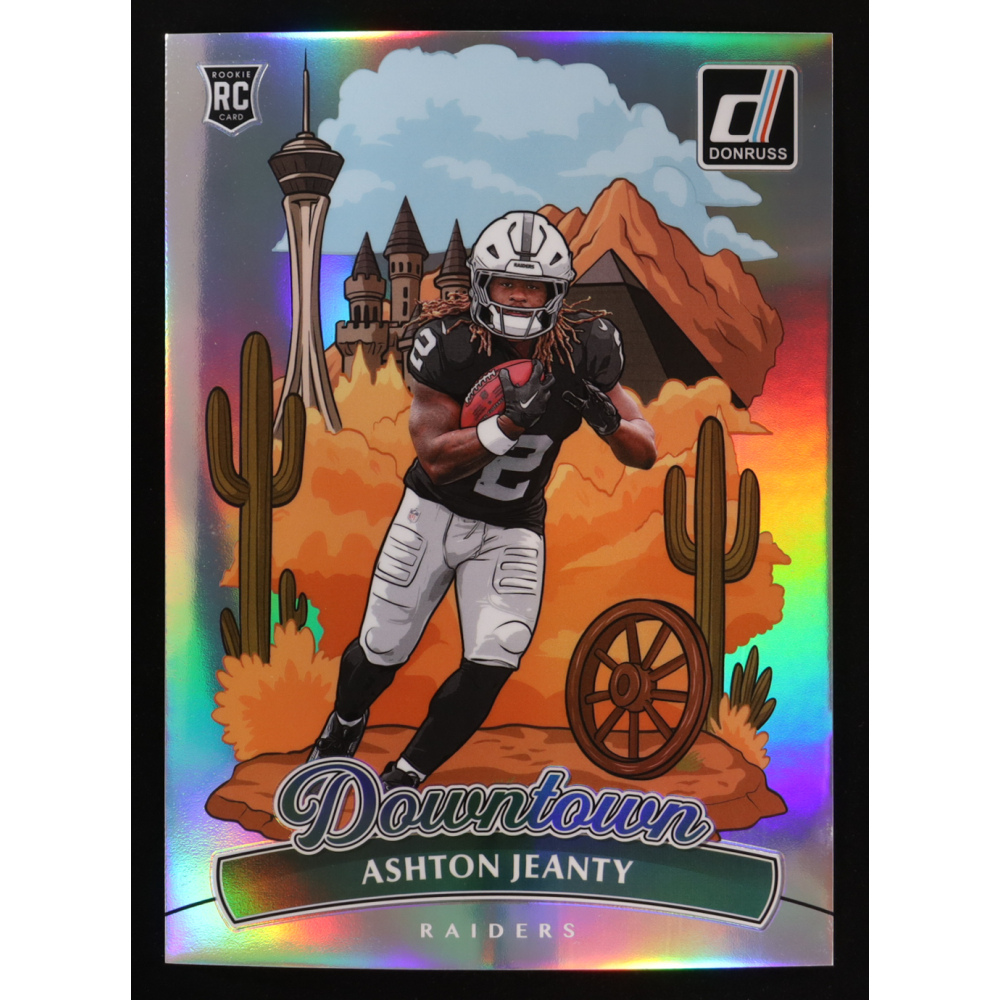 Ashton Jeanty 2025 Donruss Downtown! Oversize #11 RC at PristineAuction.com