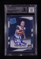 Cooper Kupp Signed 2017 Donruss Optic RR #179 RC (BGS | Auto 10) at PristineAuction.com